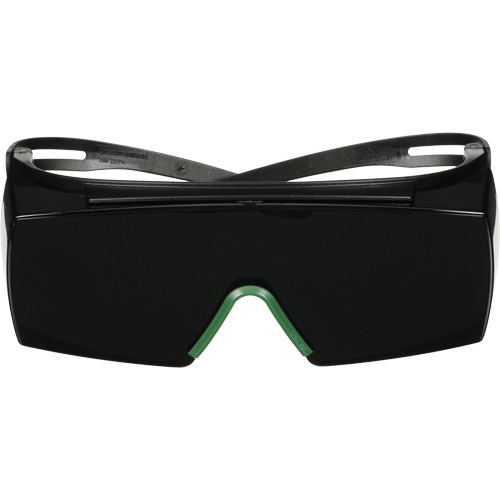 SecureFit 3700 Series Safety Glasses SF3750AS-BLK, Grey/IR 5.0 Lens, Anti-Scratch, ANSI Z87+/Meets/Exceeds CSA Z94.3 Cam Industrial