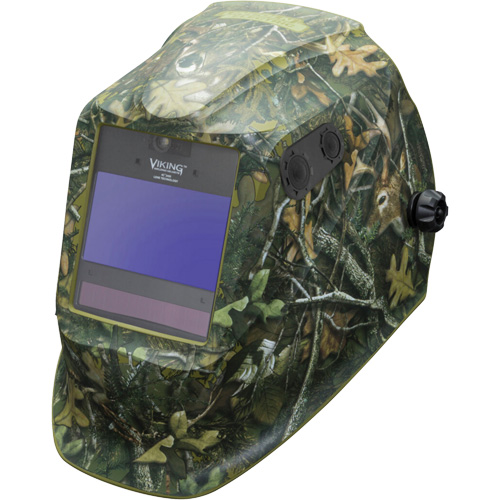 Masque de soudage VIKING 2450 s&eacute;rie ADV White Tail Camo, 3,82" lo x 2,44" la Champ de vision, Teinte 5 - 13 Cam Industrial