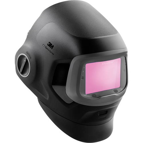 Speedglas G5-03 Pro Black Fixed Front Welding Helmet, 2.8" L x 4.3" W View Area, 2.5/5/8-13 Shade Range, Black Cam Industrial