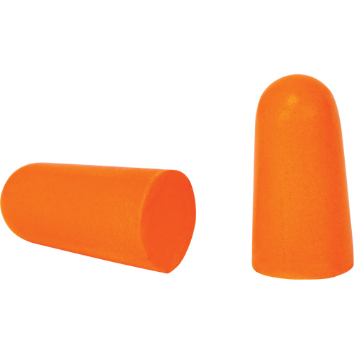 Bouchons d'oreilles en mousse, Paire - Sac en poly Cam Industrial