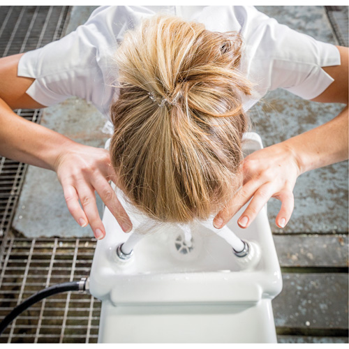 Douche oculaire/faciale, Installation Montage mural, Bol Plastique Cam Industrial