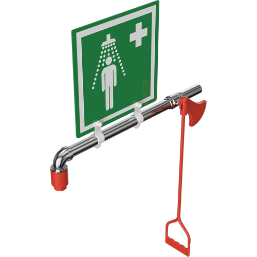 Drench Shower, Water Ring Main Mount Cam Industrial