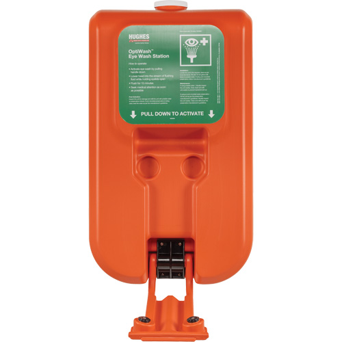 Portable Self-Contained Eyewash Station, Gravity-Fed, 10 gal. Capacity, Meets ANSI Z358.1 Cam Industrial