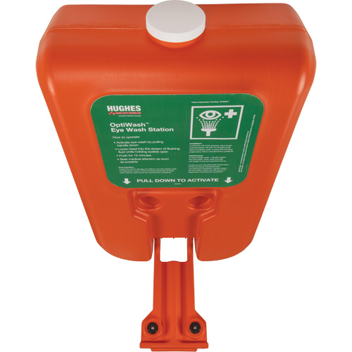 Portable Self-Contained Eyewash Station, Gravity-Fed, 10 gal. Capacity, Meets ANSI Z358.1 Cam Industrial