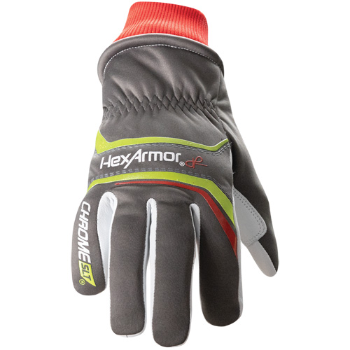 Chrome SLT&reg; Winter 4075W Cut-Resistant Gloves with Thinsulate, Size 6/X-Small, Goatskin/HPPE Shell, ASTM ANSI Level A6 Cam Industrial