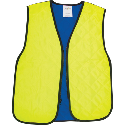 Veste refroidissante &agrave; &eacute;vaporation, Moyen, Jaune lime haute visibilit&eacute; Cam Industrial