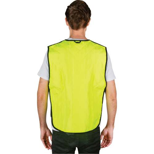 Veste refroidissante &agrave; &eacute;vaporation, Moyen, Jaune lime haute visibilit&eacute; Cam Industrial