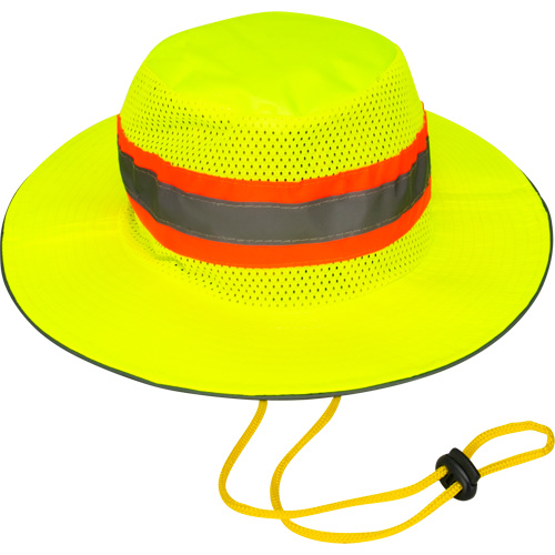 Evaporative Cooling Ranger Hat, Hi-Vis Lime Cam Industrial