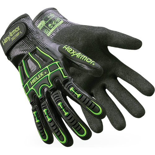 Helix&reg; 3027IMP Gloves, Size 6/X-Small, 21 Gauge, Nitrile Coated, HPPE Shell, ASTM ANSI Level A7 Cam Industrial