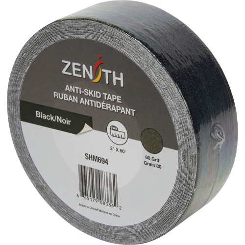 Anti-Skid Tape, 2" x 60', Black Cam Industrial