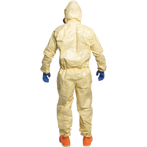 Tychem&reg; 6000 SFR Coverall, Size Small, Khaki Cam Industrial