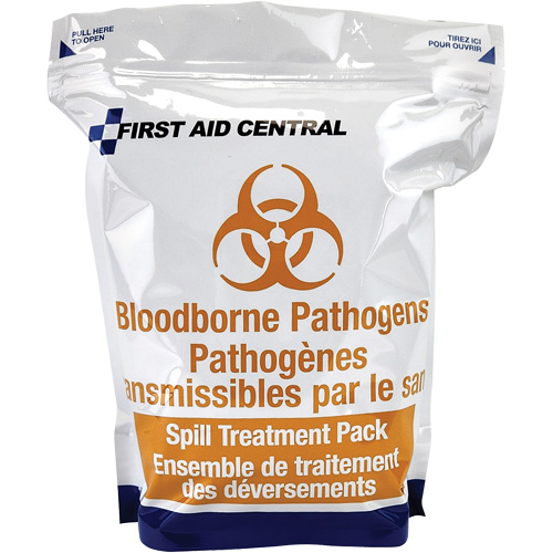 13 articles de lutte contre les agents pathog&egrave;nes transmissibles par le sang pour la trousse d'intervention d'urgence de premiers soins Cam Industrial