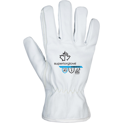 Endura&reg; 378WGKTFG Arc Flash-Rated Gloves, Grain Goatskin, Size X-Small Cam Industrial