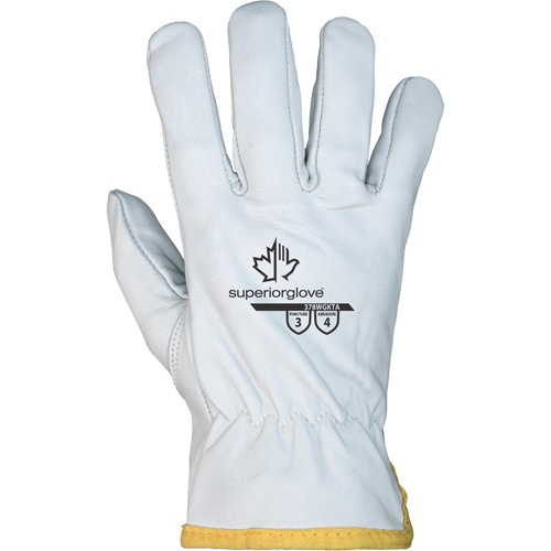 Endura&reg; 378WGKTA Slim-Fit Gloves, X-Small, Grain Goatskin Palm Cam Industrial