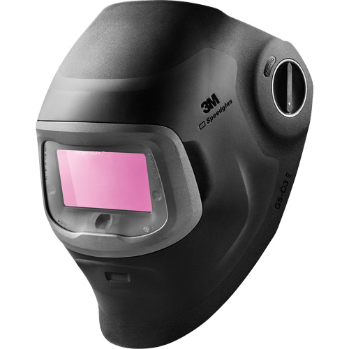 Speedglas G5-03 E Welding Helmet 09-0100-20 with G5NC ADF, 4.2" L x 2.1" W View Area, 3/5/8 - 12 Shade Range, Black Cam Industrial