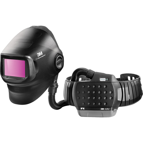 Speedglas G5-01 Heavy-Duty Welding Helmet with Adflo PAPR Assembly, Welding Helmet, Lithium-Ion Battery Cam Industrial