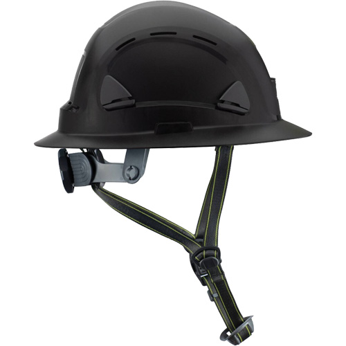 Fibre Metal Climbing Style Helmet with Full Brim, Meets CSA Type 2, Ratchet Suspension, Vented Cam Industrial