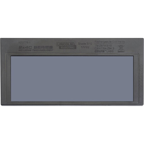 VIKING 2x4C&reg; Series Auto Darkening Lens with Fixed Shade 10 Cam Industrial