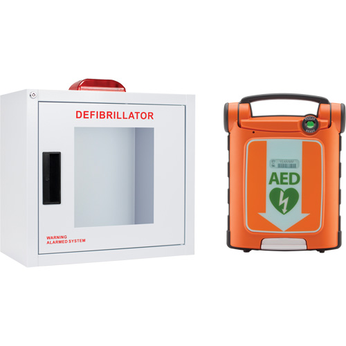 Trousse DEA Powerheart G5 avec armoire, Semi-automatique, Bilingue, Classe 3 Cam Industrial
