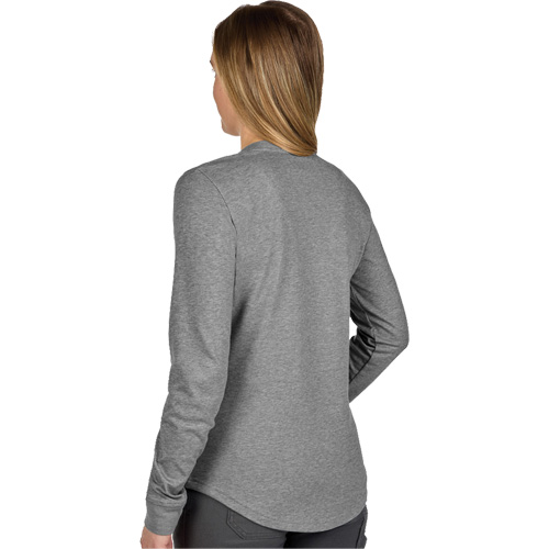 FREEFLEX Long-Sleeve Hybrid T-Shirt, Women's, X-Small, Grey Cam Industrial