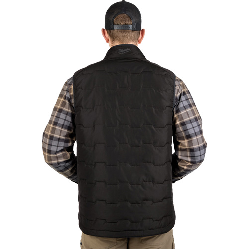 FREEFLEX Lightweight Insulated Vest, Men's, Small, Black Cam Industrial