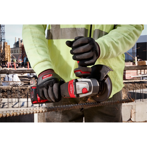 High-Dexterity Anti-Vibration Gloves, Size Small, Synthetic Palm Cam Industrial