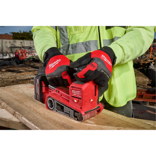 Gants de travail antivibration, Taille Petit, Paume Synth&eacute;tique Cam Industrial