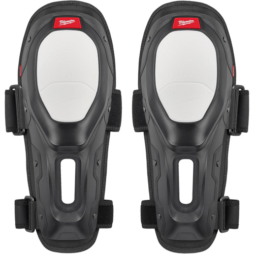 Dynamic Flooring Knee Pad, Hook and Loop Style, Plastic Caps, Foam Pads Cam Industrial