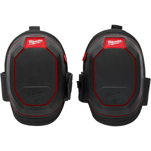 High-Mobility Knee Pad, Hook and Loop Style, Plastic Caps, Foam Pads Cam Industrial