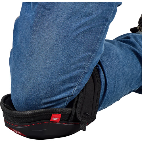 High-Mobility Knee Pad, Hook and Loop Style, Plastic Caps, Foam Pads Cam Industrial