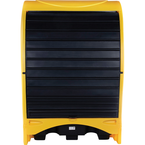 2-Drum Hard Cover Spill Pallet, 43.11" L x 61.61" W x 83.07" H, 1433 lbs. Load Capacity Cam Industrial