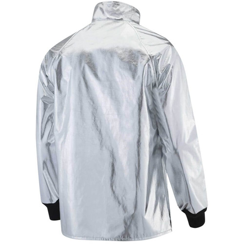 Heat Reflective Coat, 2X-Large, Aluminized PBI Kevlar&reg; Cam Industrial