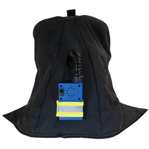 Cagoule de protection contre l'arc &eacute;lectrique TCG, Noir, 40 cal/cm², ANSI Z87.1/ASTM F1506/ASTM F1959/ASTM F2178/R&eacute;pond ou surpasse la norme CSA Z462/NFPA 70E, 4 Arc &eacute;lectrique EPI cat&eacute;gorie niveau Cam Industrial