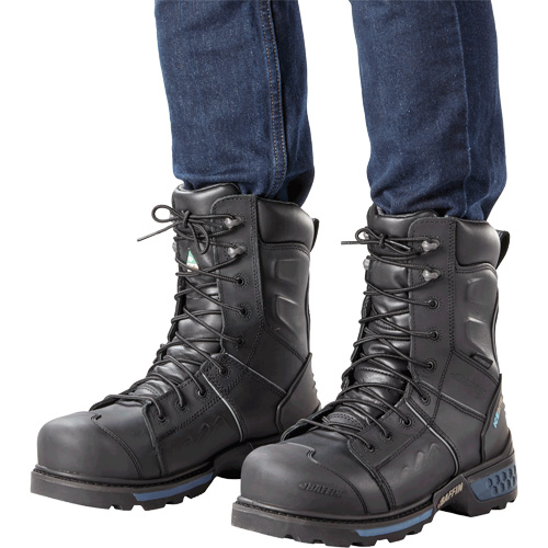 Bottes de s&eacute;curit&eacute; Ice Monster pour hommes, Cuir, Semelle R&eacute;sistant aux perforations, Pointure 10 Cam Industrial