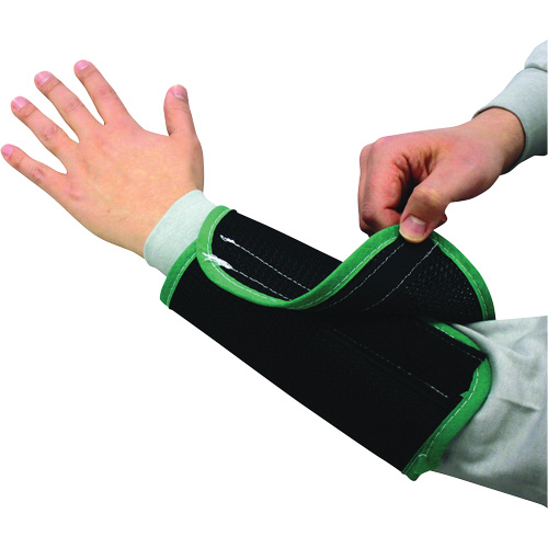 Kut Gard&reg; 2-Ply Cane Mesh Sleeve, Nylon, 9", ASTM ANSI Level A4, Black Cam Industrial