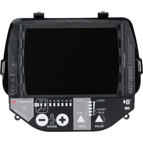 Speedglas G5 Auto-Darkening Filter for Tack Welding, 2-4/5" W x 4-1/4" H Viewing Area, For Use With G5-01 and G5-03 helmets Cam Industrial