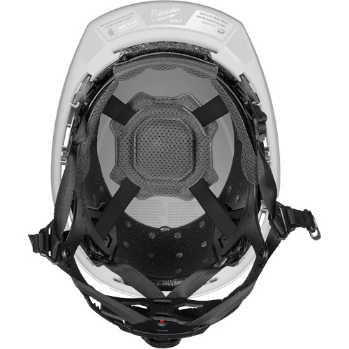 Casque de s&eacute;curit&eacute; &agrave; bordure avant BOLT, R&eacute;pond aux normes CSA type 2, Suspension Rochet, Ventil&eacute; Cam Industrial