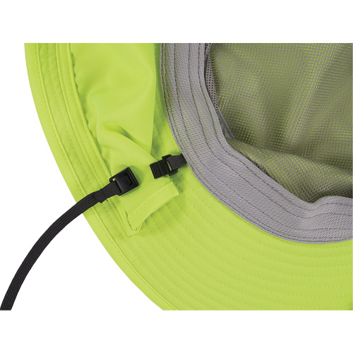 Chill-Its 8934 Ranger Hat with Neck Shade, Large/X-Large, Hi-Vis Lime Cam Industrial