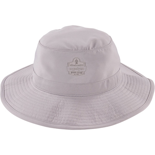Chill-Its 8939 Cooling Bucket Hat, Grey Cam Industrial