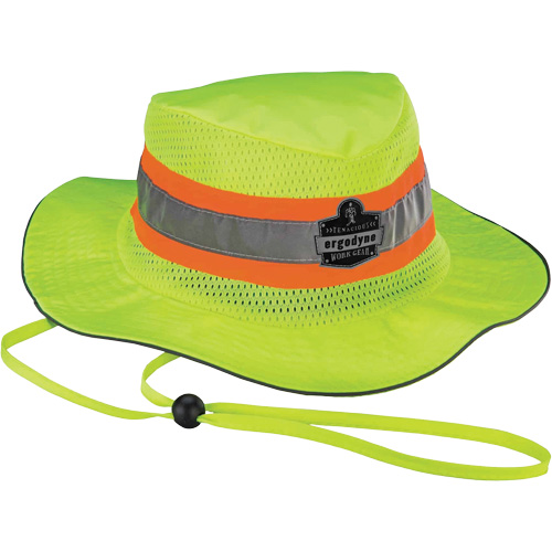 Chill-Its 8935MF Cooling Microfibre Ranger Sun Hat, 2X-Large/3X-Large, Hi-Vis Lime Cam Industrial