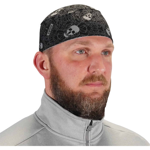Chill-Its 6630 High-Performance Skull Cap with Terry Cloth Sweatband, Multi-Colour Cam Industrial