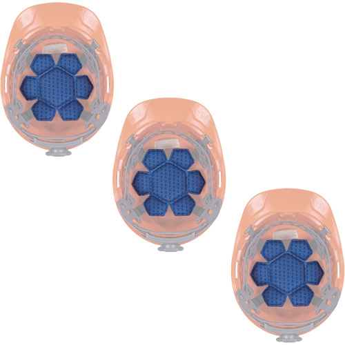 Coussin sup&eacute;rieur de refroidissement pour casque de s&eacute;curit&eacute; Chill-Its 6612 &agrave; &eacute;vacuation de lhumidit&eacute; Cam Industrial