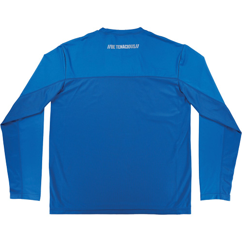 Chill-Its 6689 Cooling Long Sleeve Sun Shirt with UV Protection, Blue, Small Cam Industrial
