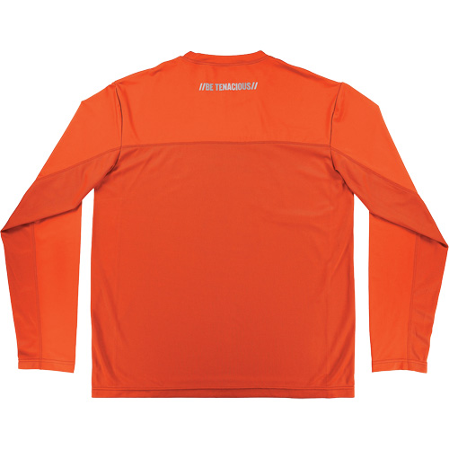 Chill-Its 6689 Cooling Long Sleeve Sun Shirt with UV Protection, Orange, Small Cam Industrial