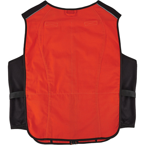Veste de refroidissement &agrave; changement de phase l&eacute;g&egrave;re Chill-Its 6255 (veste seulement), 2T-grand/3T-grand, Orange Cam Industrial