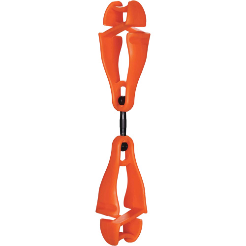 Squids 3420 Swiveling Glove Clip Holder with Dual Clips Cam Industrial