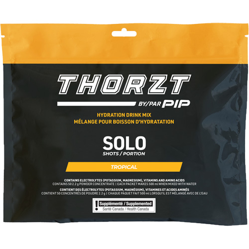 THORZT Sugar-Free Solo Shot Hydration Drink Mix, Single Serve, Tropical Cam Industrial
