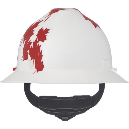 Casque de protection V-Gard &agrave; fentes s&eacute;rie Canadian Freedom, Suspension Rochet, Non ventil&eacute; Cam Industrial