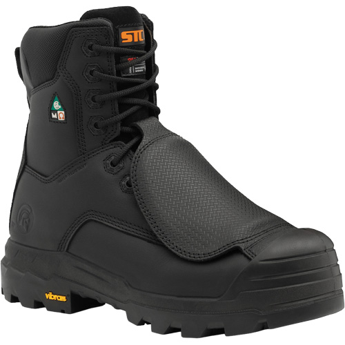 Vulcan Work Boots with External Metguard, Leather, Size 7, Impermeable Cam Industrial