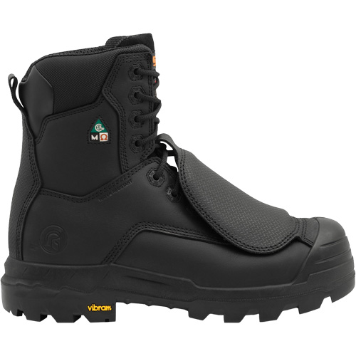 Vulcan Work Boots with External Metguard, Leather, Size 7, Impermeable Cam Industrial